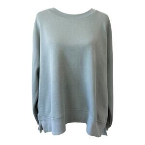 NEW Z By ZELLA Green Long Sleeve Crew Neck Pullover Sweatshirt Size L